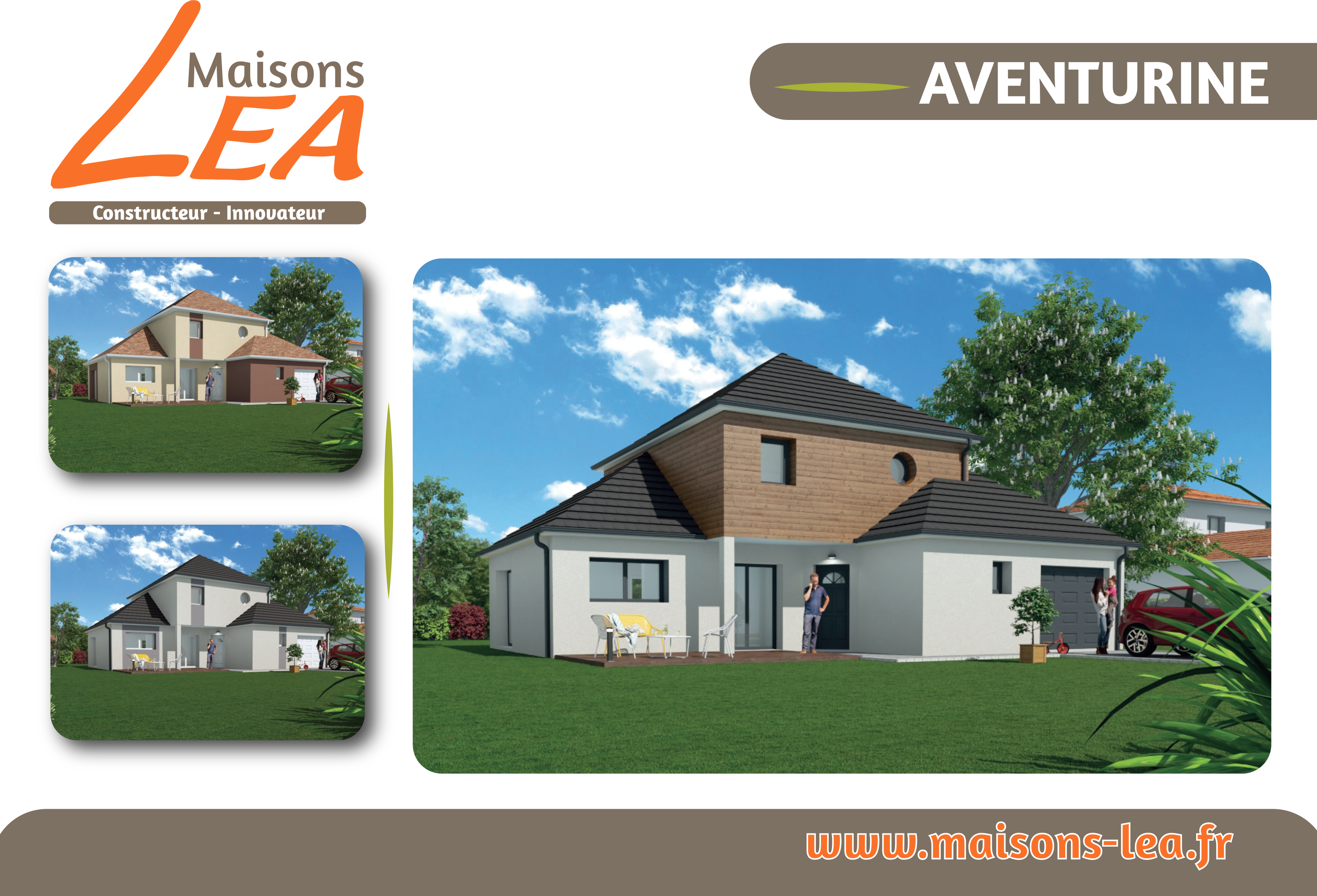 Projet de construction en Normandie, modèles